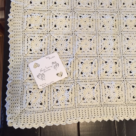 Little Princess crocheted Baby Blanket - Picture 4 of 5